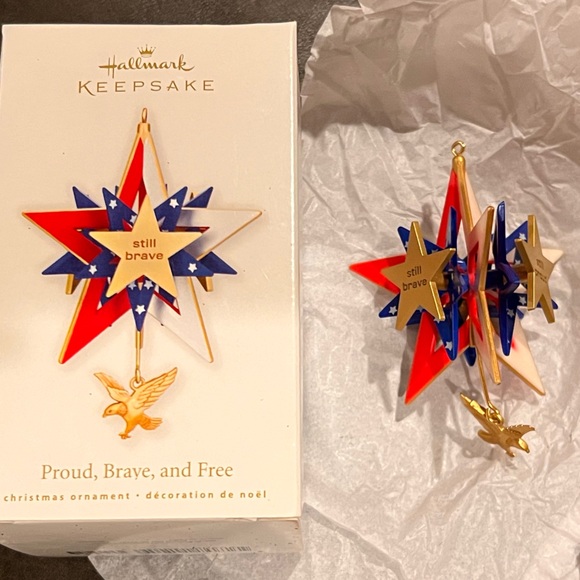 Hallmark Other - Hallmark “Proud, Brave, and Free” Keepsake Ornament